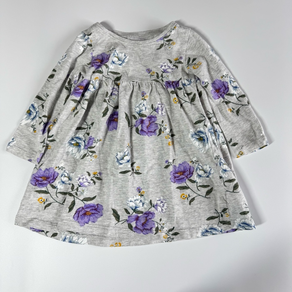 Bundle of Baby Girl Dresses Size 6 Months Floral Polka Dots Stripes Carter’s - Picture 10 of 16